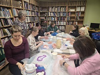 Radošā darbnīca "Svētku ziepes"